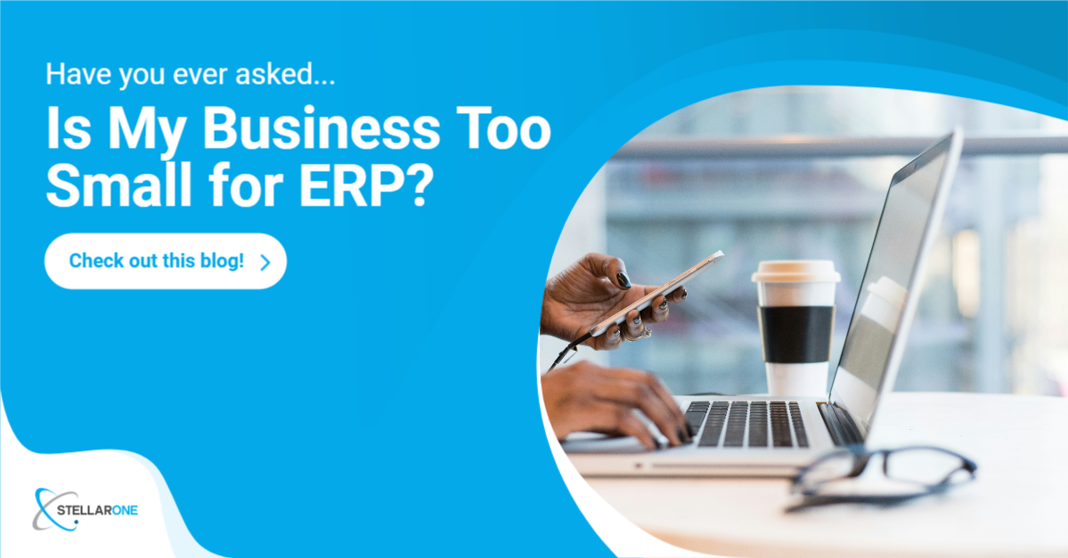 Is My Business Too Small for ERP?